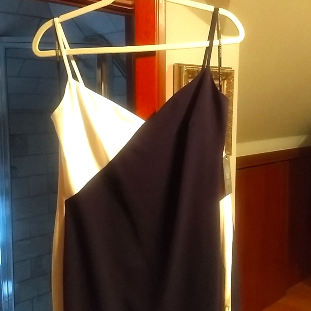 Vince Camuto, size 14, Navy, Pink, White